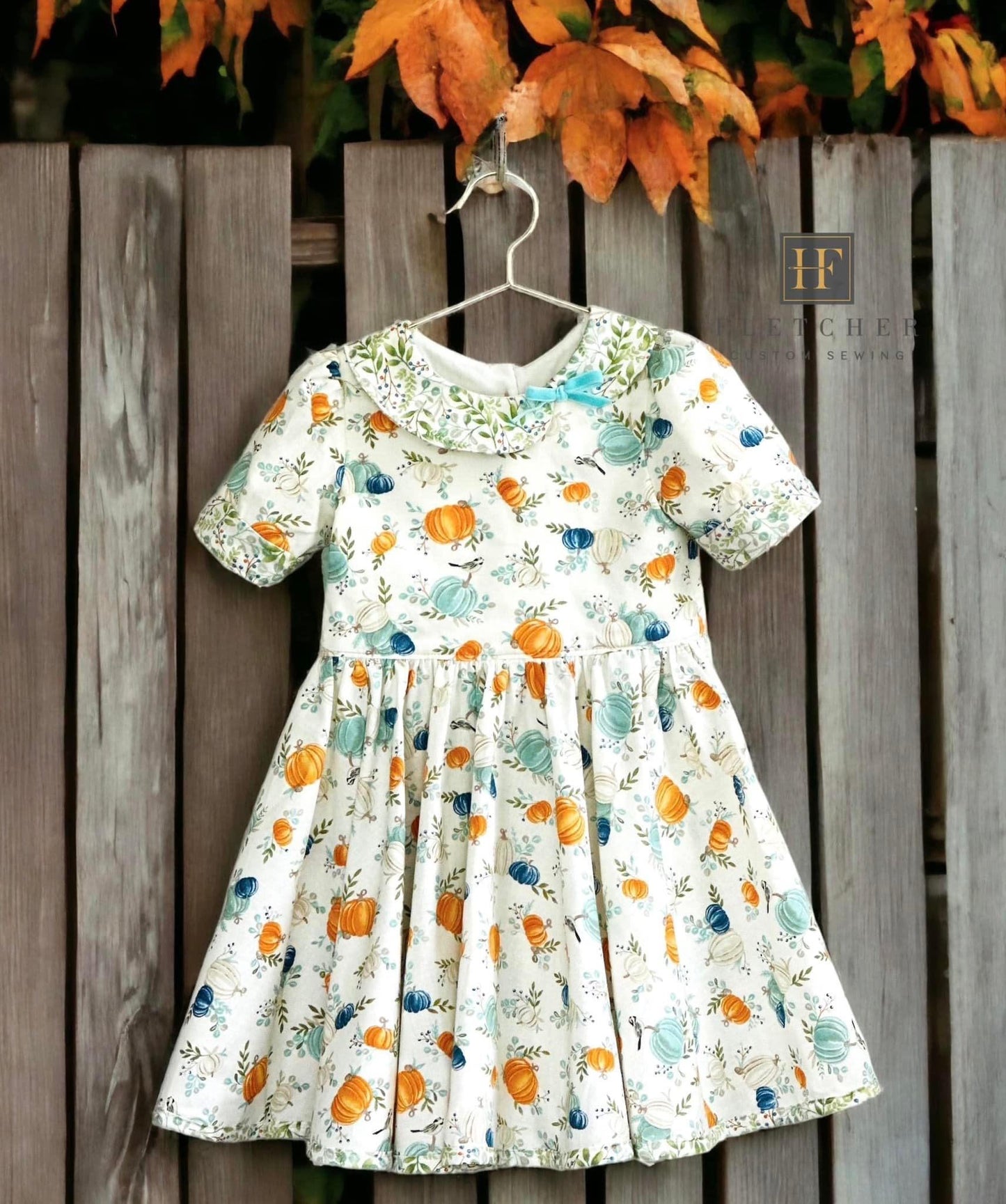 Harvest Garden Pumpkin Dress